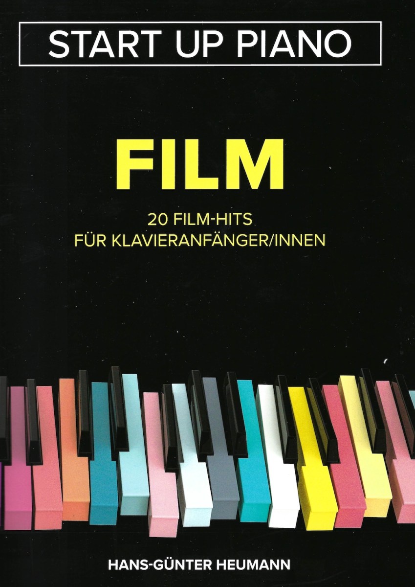 Film - Start up piano, 20 Film Hits für Klavieranfänger S1